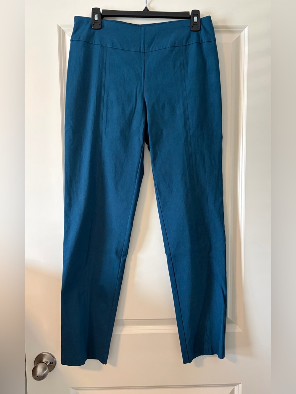 Zac & Rachel Teal Slim Straight Pants